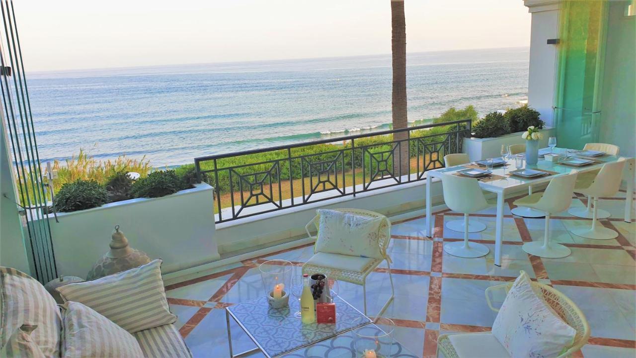 Luxury Apartment Frontal Beach In Doncella Beach 埃斯特波纳 外观 照片