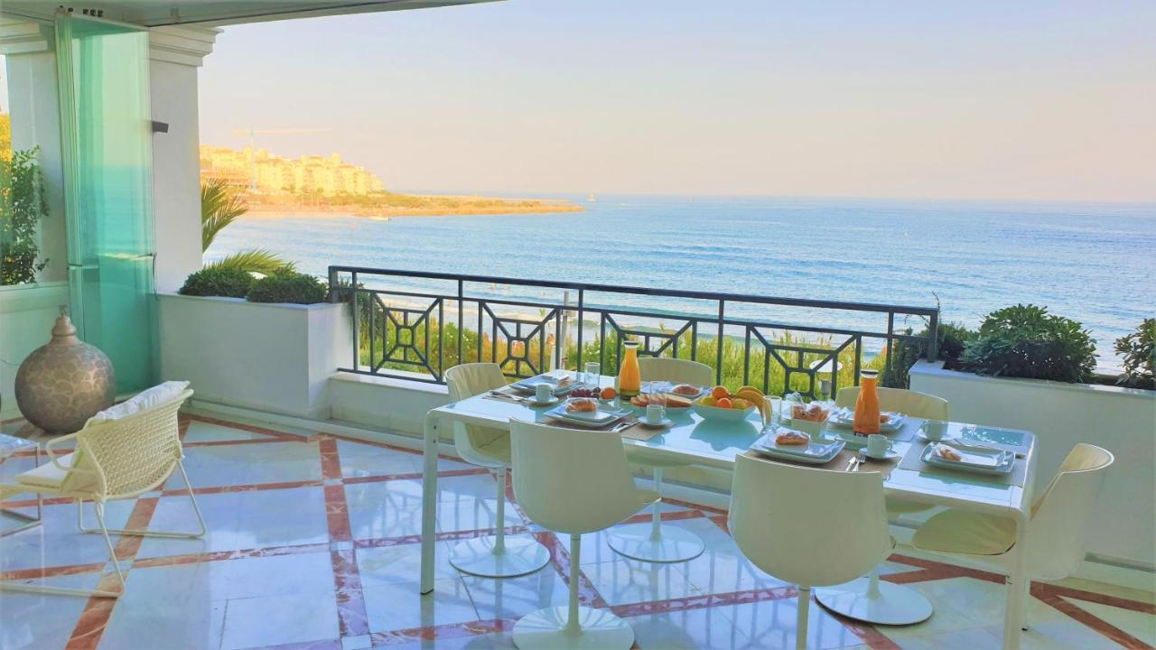 Luxury Apartment Frontal Beach In Doncella Beach 埃斯特波纳 外观 照片