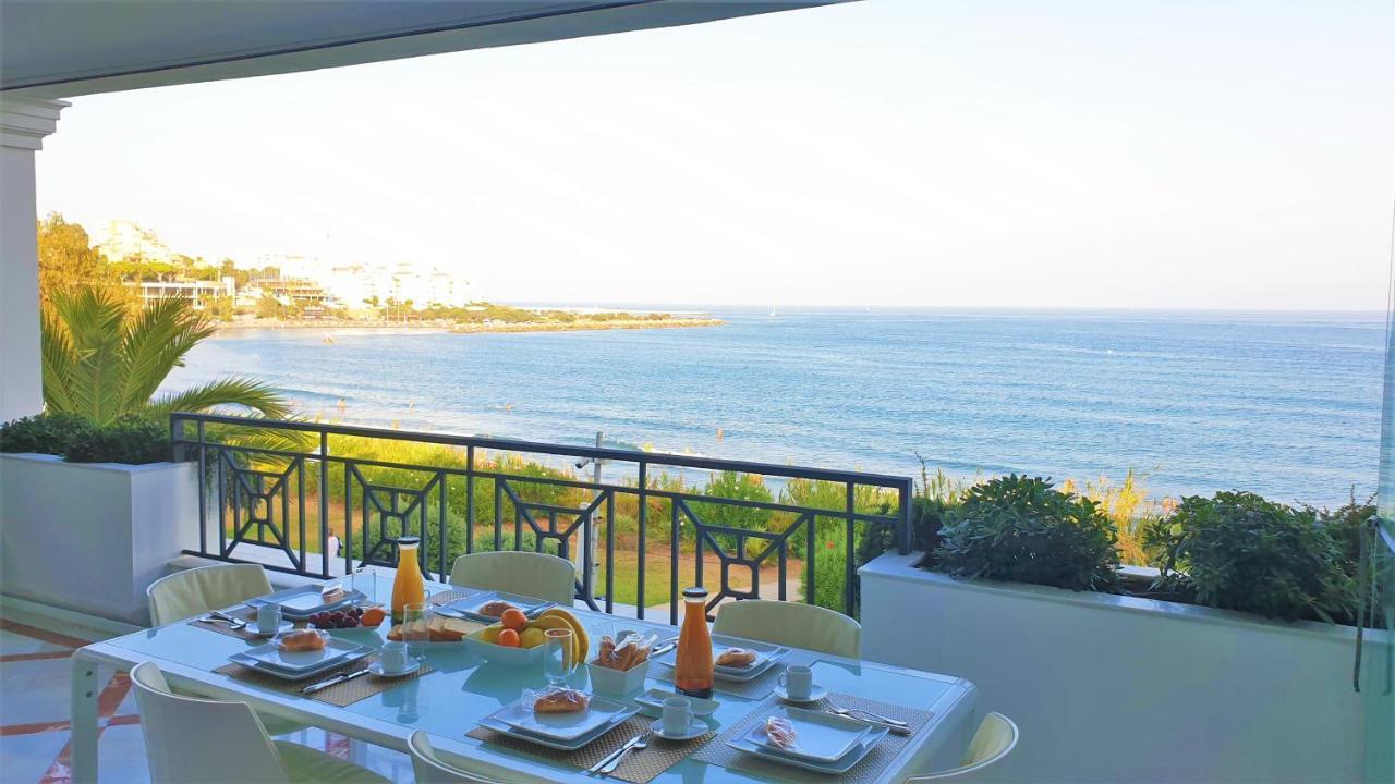 Luxury Apartment Frontal Beach In Doncella Beach 埃斯特波纳 外观 照片