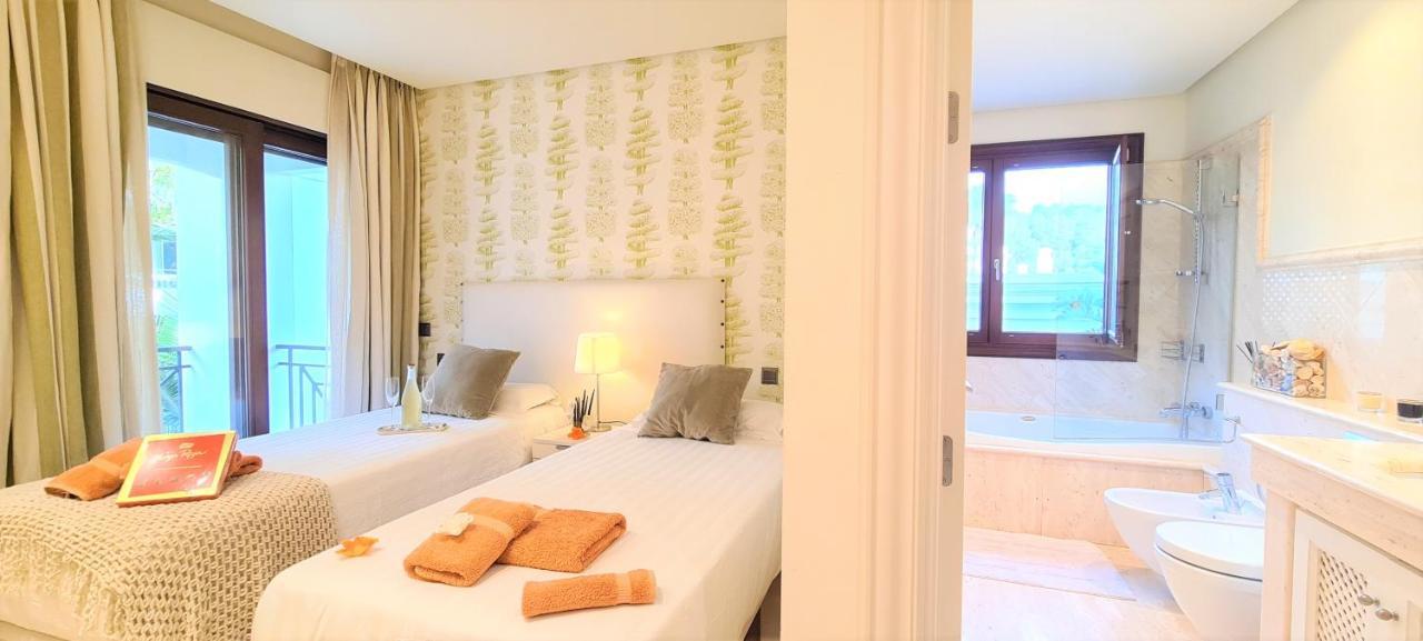 Luxury Apartment Frontal Beach In Doncella Beach 埃斯特波纳 外观 照片