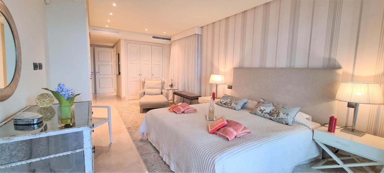 Luxury Apartment Frontal Beach In Doncella Beach 埃斯特波纳 外观 照片