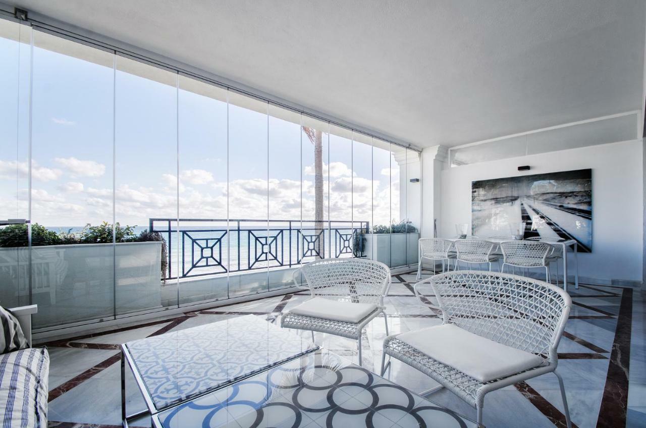 Luxury Apartment Frontal Beach In Doncella Beach 埃斯特波纳 外观 照片